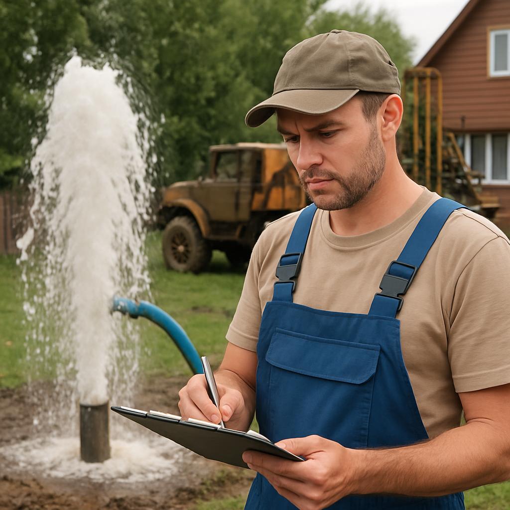 промывка скважины цена. Как подготовиться к промывке и что учитывать?