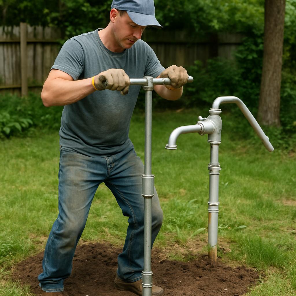 углубление абиссинской скважины. Как работает абиссинская скважина