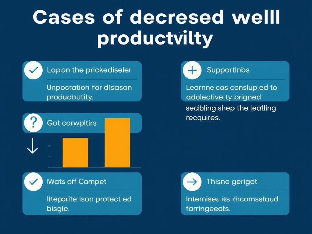 причины снижения производительности скважин. Заключение и советы